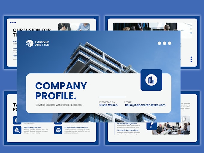 improve business presentation pitch deck canva powerpoint presentation template