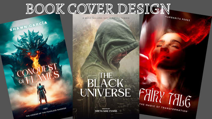 design  professional book cover design layout design and interior for amazon kdp