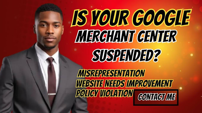 fix gmc suspension misrepresentation policy violation for google shopping ads