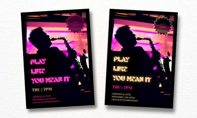 design a professional poster or flyer for your event, campaign or home