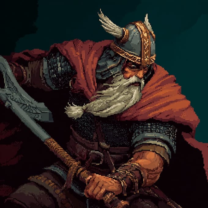 create pixel art for anything you want