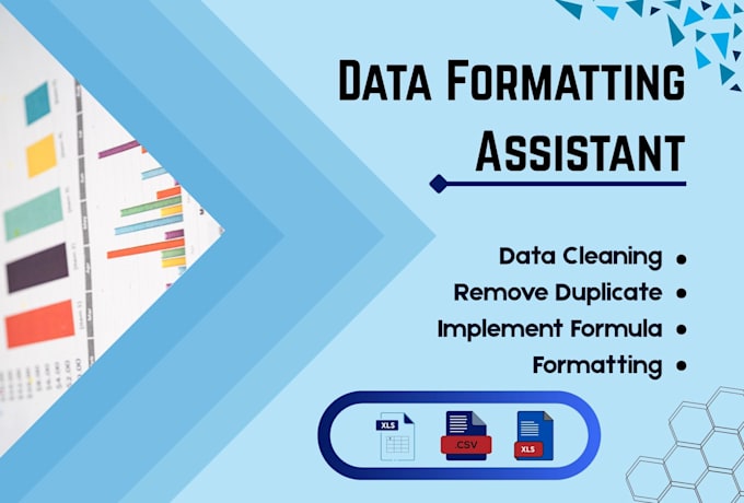 clean, marge and formatting your data on excel or csv format