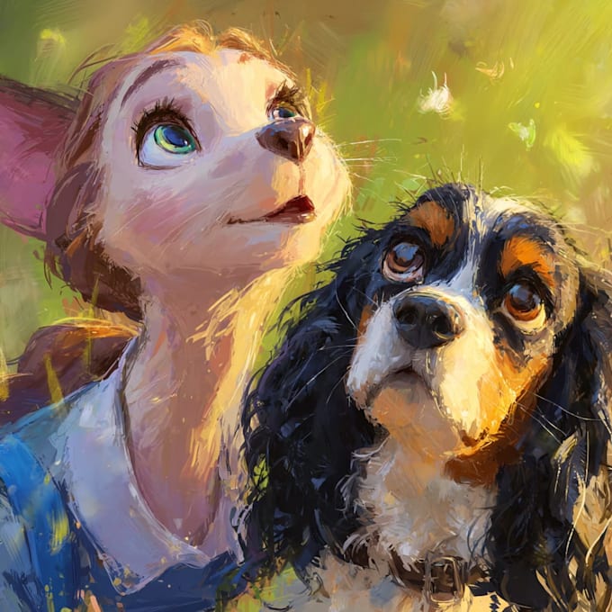 do unique disney pet portrait