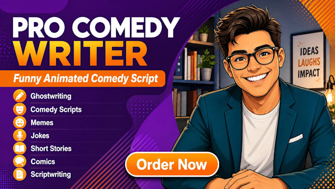 write comedy script for your youtube channel