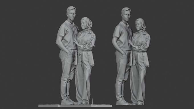 create realistic print ready models
