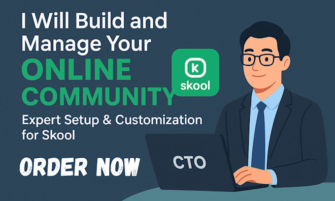 setup skool online course community, content upload and customization