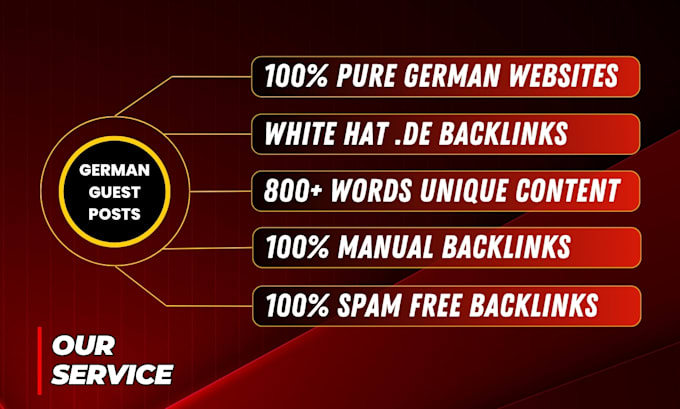 do white hat SEO dofollow german backlinks high quality guest post link building