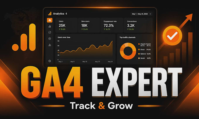 setup google analytics4 ga4 gtm and conversion tracking