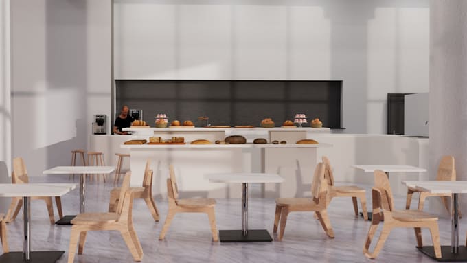 Create 3d interior design by Kit_malue | Fiverr