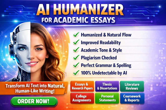 edit, proofread manuscript thesis dissertation documents or humanize ai content
