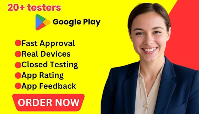 Google Testing Devices Provide 12 testers 20 testers for google play console closed testing by ...
