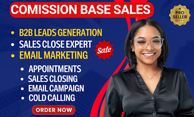 commission based sales b2b sales closer high ticket sales