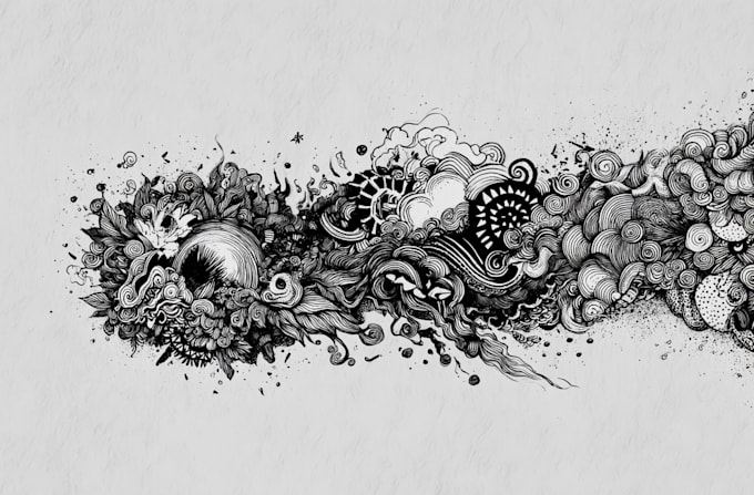 draw fun, quirky, and custom doodle art just for you