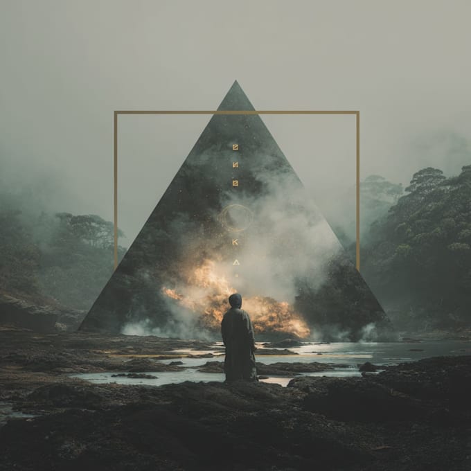 create a unique illustrated album cover