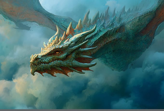 create dragon conceptual design for you