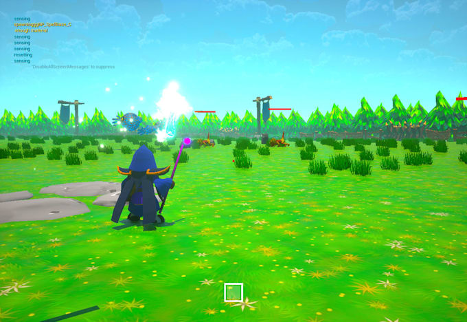develop a game in unreal engine