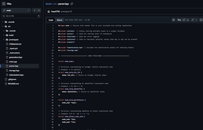 create or debug software, programs or projects in cpp