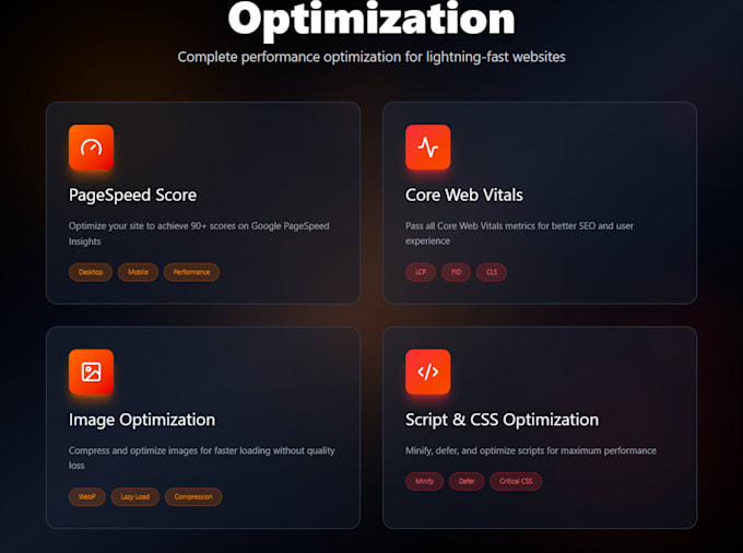 speed up your website, pagespeed and core web vitals