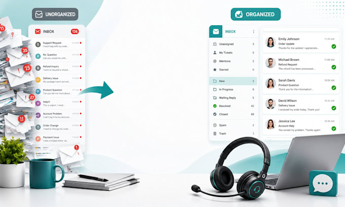handle your ecommerce customer emails and order support