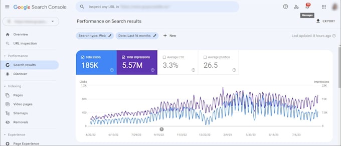 do technical SEO, on page optimization and fix issues