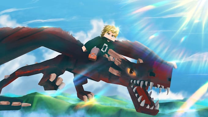 draw anime style minecraft wallpaper