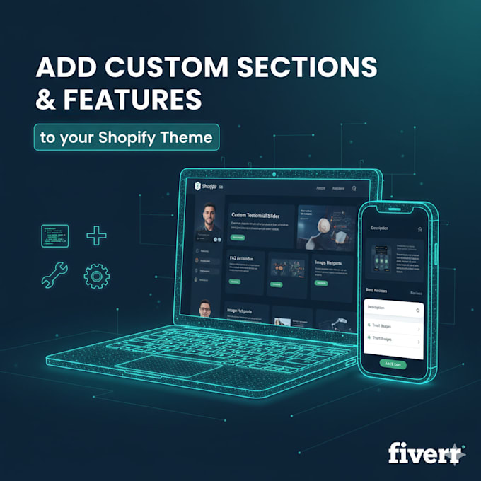 add custom sections and features expert shopify developer
