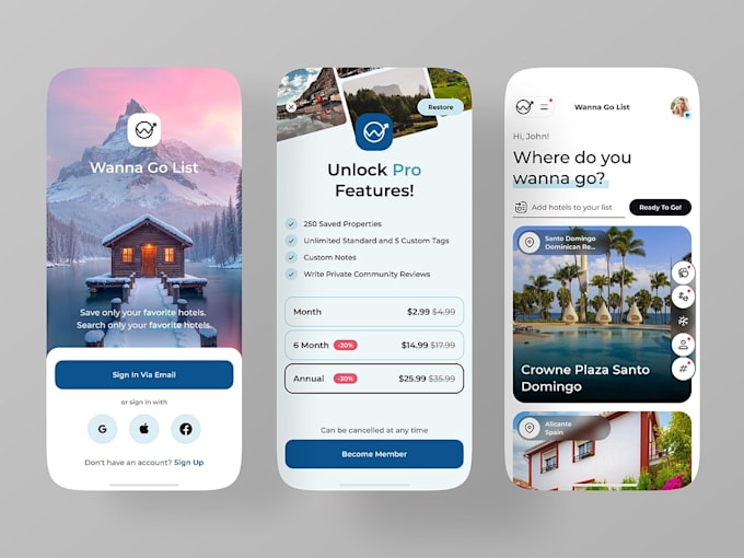 develop esim app, travel app, and dating app development