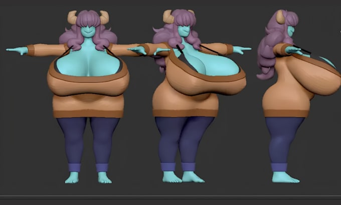 design custom vrchat avatar nsfw vrchat avatar 3d avatar model avatar commission