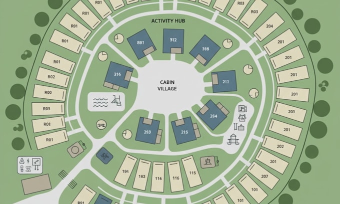 create interactive svg maps, rv park maps, and vector site plans