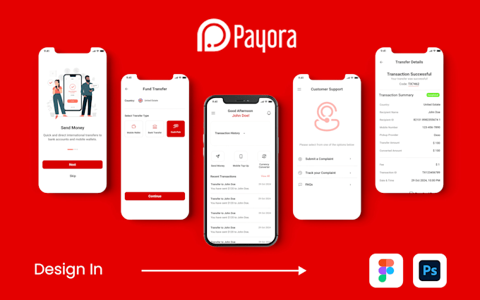 design mobile app design UI UX with figma for ios and android