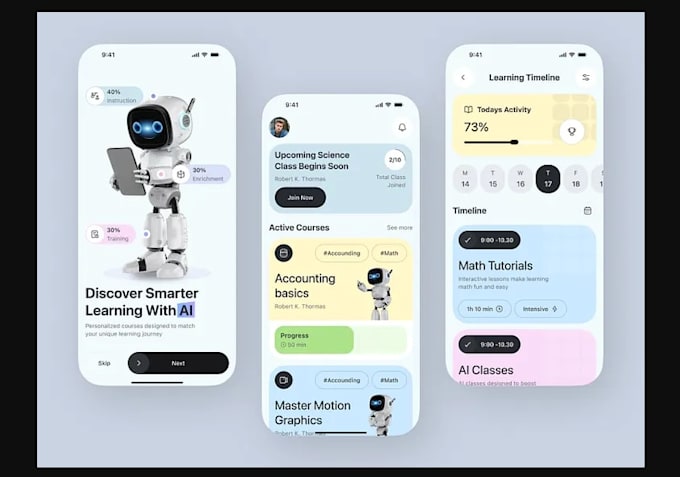 build an ai powered education app with progress tracking
