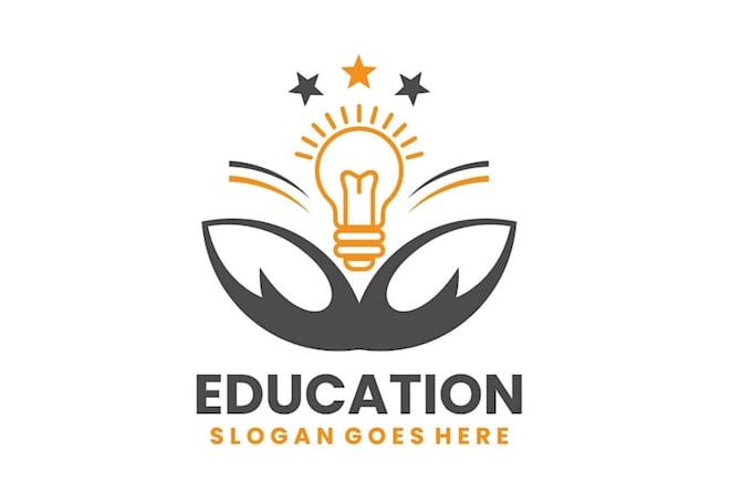 create a modern and creative education logo design