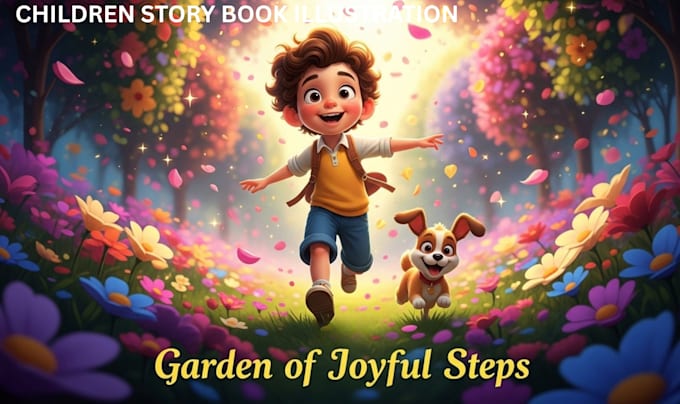 Illustrate children story book illustration children story children ...