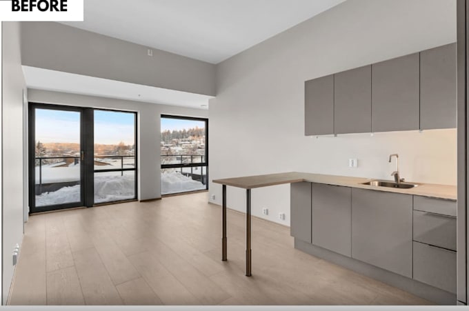 do 3d modern home virtual makeover, apartment virtual renovate 3d home rendering
