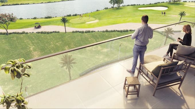 Stunning Apartment With Golf Course View image