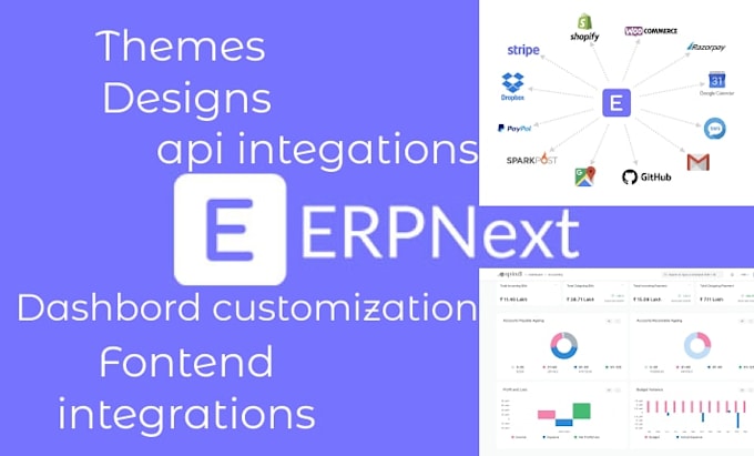 develop integrate erpnext with react nextjs frontend API client portal