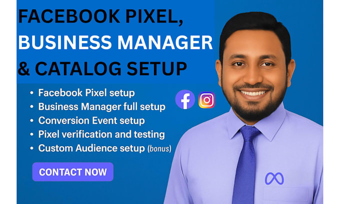 set up facebook pixel business manager and catalog perfectly
