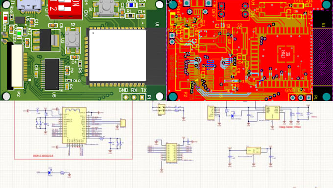 develop esp32 iot firmware, nrf, ble, hardware prototype