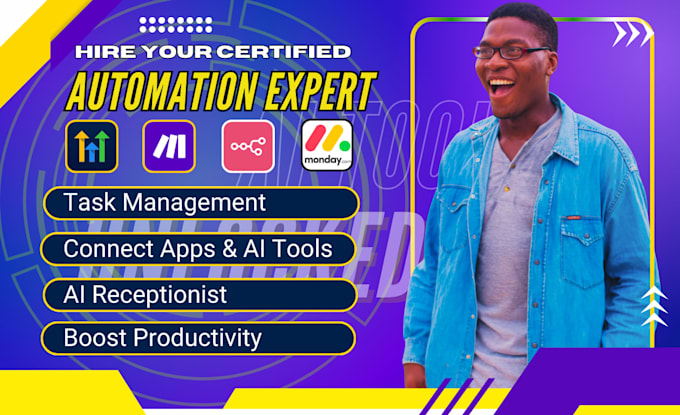 make com automation made com gohighlevel make automation n8n ai agent monday com