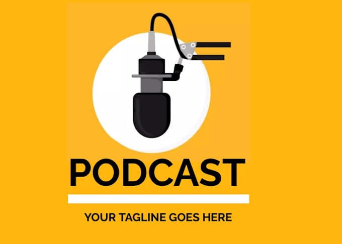 do modern podcast logo design