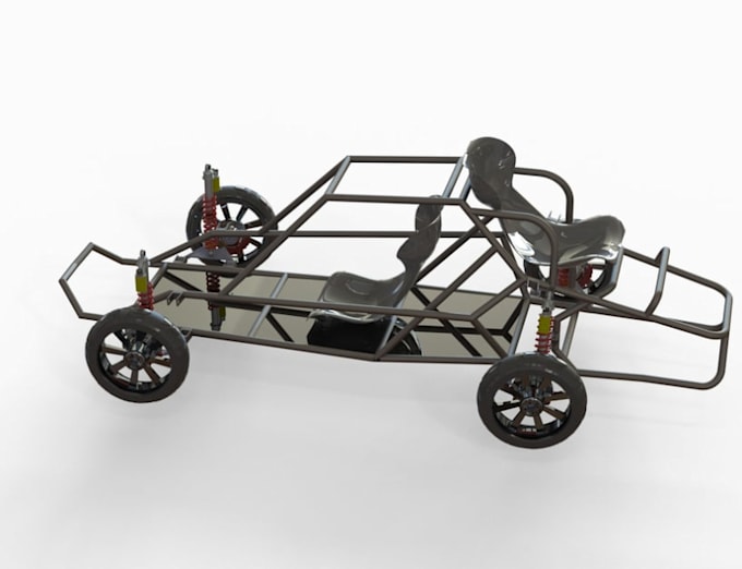 Simple Car Frame Design custom car frames,car structure and chassis,mechanical design ...
