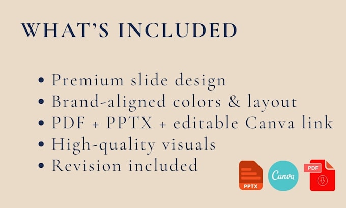 create professional wine and hospitality presentations