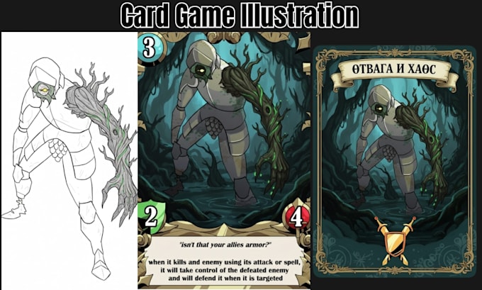 Create custom tcg and pokémon card illustrations or templates for your ...