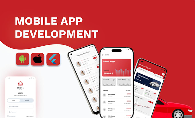 do mobile app development for android and ios app, ai mobile app developer