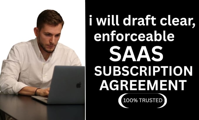 draft a professional saas or subscription agreement for your software business