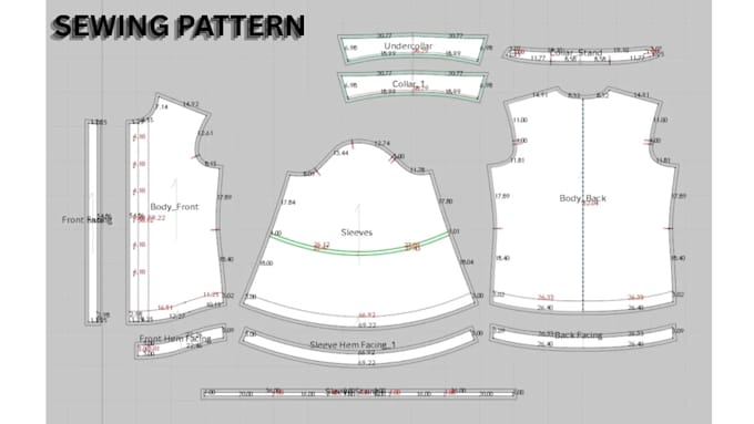 Create sewing instructions and production ready sewing pattern by ...