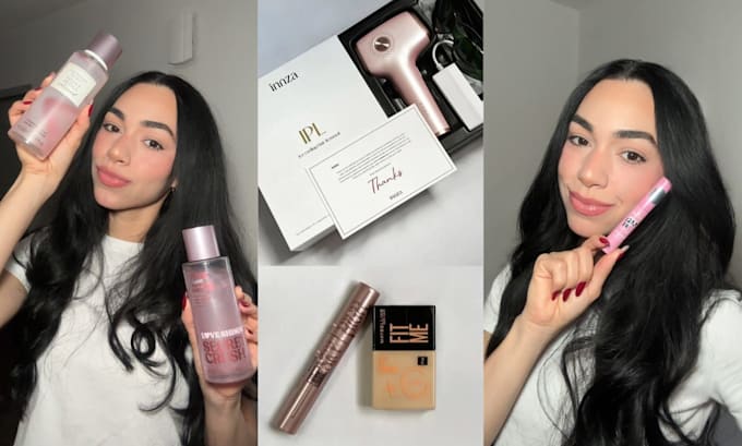 be your professional female lifestyle and product model