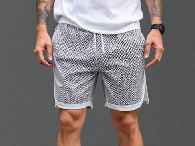 design mesh shorts streetwear shorts