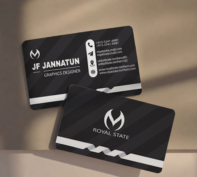 design professional logo business card and social media