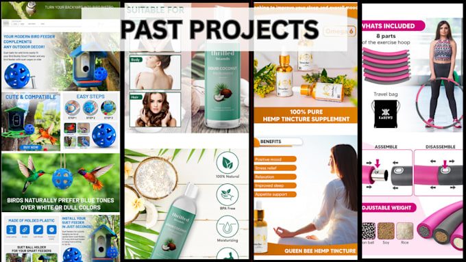 do design amazon ebc, storefront and listing images